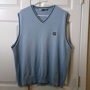 Campus Specialties NC Tarheels sweater vest North Carolina sports vest  Sz XL